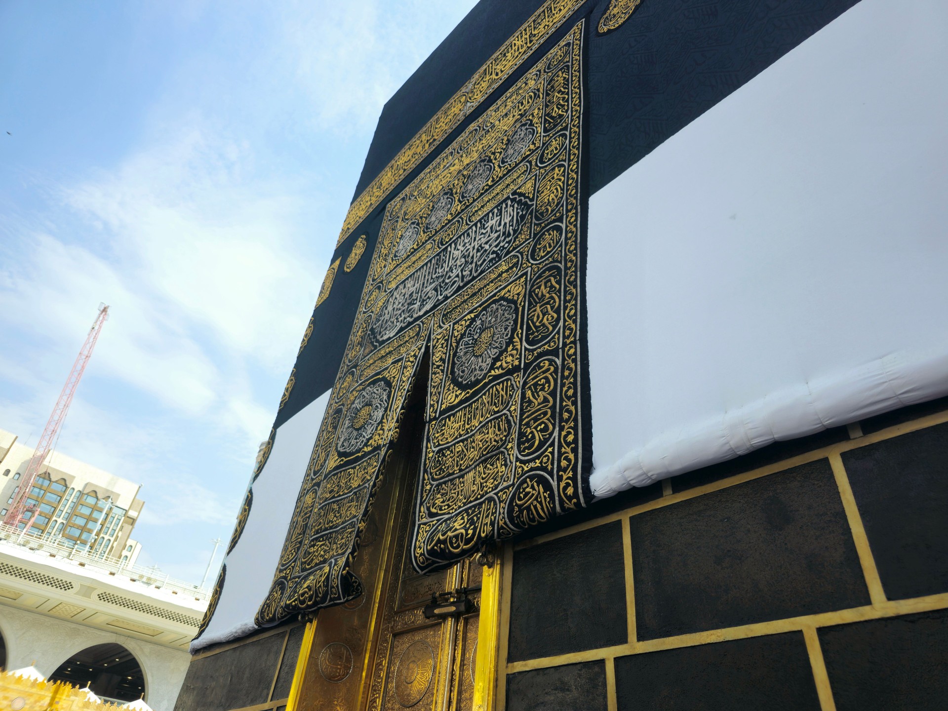 The Kaaba, stone building at the center of Islam's most important mosque and holiest sitein the grand mosque in Makkah, the direction of praying Qibla